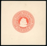 Stamp of British Guiana 1902 Registered envelope embossed proof for the Four