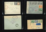 Stamp of British Guiana 1939-44 Censored Mail: Selection of 22 covers