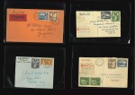 Stamp of British Guiana 1934-1951 George V Pictorial Issue: Selection of 6 envelopes