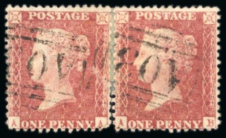 Stamp of British Guiana » British Post Offices 1858-60 Range of GB stamps and covers used in British Guiana cancelled by "A03" numeral ovals of Demerara
