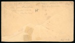 Stamp of Canada » Outgoing Mail 1867 (Aug 16). Single weight envelope from Montreal