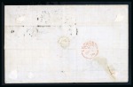 Stamp of Netherlands Colonies » Curacao » Incoming Mail Great Britain. 1870 (Sep 1). Cover from Manchester to Curaçao, with 1867-80 1s green pl.4 paying single rate