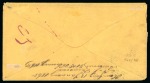 Stamp of Netherlands Colonies » Curacao » Incoming Mail German States - North German Confederation. 1868 (Jan 13). Envelope from Hamburg to Curacao, combination franking with Prussia