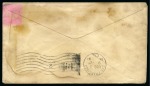Stamp of United States » U.S. Possessions » Philippines » Military Mail and Stations Wreck Mail: 1899 (July 30) Envelope from Frankfort to Cavite, salvaged from the wreck of the "Morgan City"