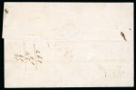 Stamp of Argentina » Incoming Mail Italy - Sardinia. 1861 (Aug 3) Wrapper from Genoa to Buenos Aires, with two 1855-96 40c red-carmine and 20c 