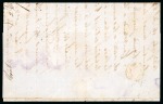 Stamp of Argentina » Incoming Mail Italy. 1867 (Feb 5) Lettersheet from Genoa to Buenos Aires, with 1863 40c and 60c