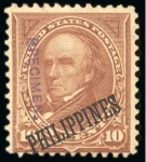 Stamp of United States » U.S. Possessions » Philippines » U.S. Administration - Regular Issues 1899, Specimen Stamps, trio including 1c, 5c & 10c