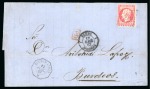 Stamp of Argentina 1867-70, Trio of covers with French frankings sent from Buenos Aires