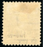Stamp of United States » U.S. Possessions » Guam 1899 3c purple from the 1900 Special Printing, part to large part original gum