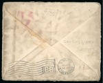 Stamp of United States » U.S. Possessions » Guam 1900 (Oct). Envelope from San Luis D'Apra to Massachusetts, bearing two Philippines 2c