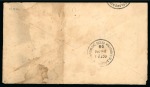Stamp of United States » U.S. Possessions » Puerto Rico (US) » US Military Stations 1898 (Oct 19). Commercial envelope from San Juan sent locally to Arroyo, U.S.- Puerto Rico mixed franking