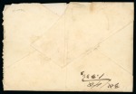 Stamp of United States » U.S. Possessions » Puerto Rico (US) » Local Issues Quebradillas Provisional. 1898 (Nov 9). Cover to Camuy, bearing "AYUNTAMIENTO DE QUEBRADILLAS/ALCALDIA" double oval postmark