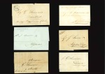 Stamp of Egypt » Collections EGYPT 1839-47 Group of 10 mostly Egypt ralated mostly maritime covers