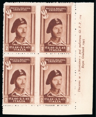 Stamp of Poland » Poland Post of the Poland Corps 1946 Poland Polish Corps in Italy, group of 22 stamps