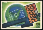 Stamp of Thematics » Sport and Games » Football 1934 Football WCS in Rome : publicity card 'CAMPIONATI MONDIALI DI CALCIO' franked football issue 25c & 50c  to Prague 