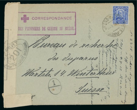 Stamp of Large Lots and Collections LATIN AMERICA: 1890-1943 Group of 73 covers addressed