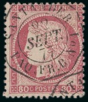 Stamp of France » Collections 1853-1931, Collection en 2 albums avec une très belle