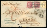 Stamp of Large Lots and Collections Italian States: 1806-1869 MARITIME MAIL with 84 items
