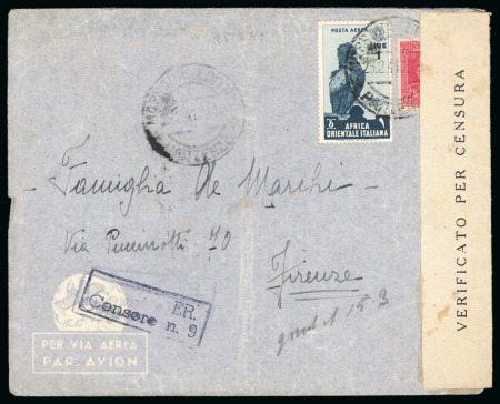 Stamp of Italy » Italy and Areas Collections and Lots 1930-73 Italy Italian Somalia, Eritrea, etc. 45 covers & cards