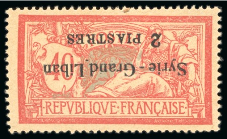 Stamp of Colonies françaises » Syrie 1921-1925, Collection de timbres principalement *,