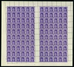 Stamp of Egypt » Booklets » Young King Farouk Portrait Issue (Nile Post SB13-SB15) 210m. booklet: 5m., 6m., 15m., 20m in complete sheets of 120 printed for booklets with Royal misperforations