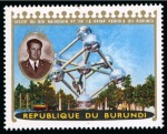 Stamp of Burundi 1990 Visit of Baudouin & Independence Anniversary, MNH