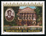 Stamp of Burundi 1990 Visit of Baudouin & Independence Anniversary, MNH