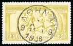 Stamp of Olympics » 1906 Athens 1906 Olympic used set of 14, with many nice central strikes of Athens cds