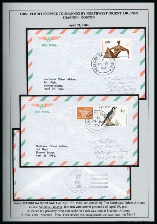 Stamp of Ireland » Airmails 1980-2008 Concorde Flights to and through Ireland a