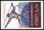 Stamp of Olympics » 1924 Paris » Covers and Cancellations 1924 (Jul 9 & 11) Pair of postcards showing the two Olympic poster designs, both with Olympic frankings and cancels