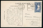 Stamp of Olympics » 1924 Paris » Covers and Cancellations 1924 (Jul 9 & 11) Pair of postcards showing the two Olympic poster designs, both with Olympic frankings and cancels