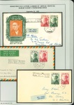 Stamp of Ireland » 1950-Date Commemoratives 1953 (21.9) Robert Emmet four set  and high value singles,