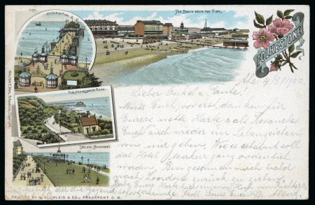 Stamp of Large Lots and Collections » Picture Postcards Great Britain: Collection of 600ca. picture cards including early with Court Cards