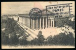 Stamp of Olympics » 1924 Paris » Covers and Cancellations 1924 (Jul) Postcard with 1924 Olympic 10c tied by "COLOMBES / STADE OLYMPIQUE" cds and Marseille Olympic machine arrival ds