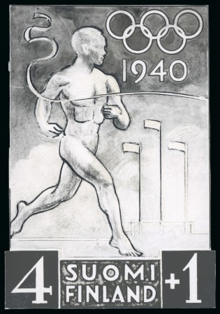 Stamp of Olympics » 1940 Helsinki (Cancelled) 1940 Helsinki enlarged photographic essay by Hammarsten-Jansson