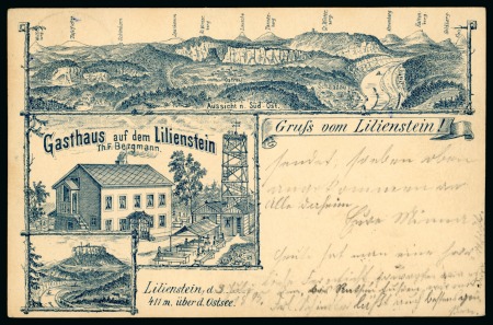 Stamp of Large Lots and Collections Germany: ILLUSTRATED POSTAL STATIONERY. 1888-1950 ca Vast accumulation of a few thousand postal stationery with much duplication