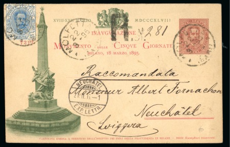 Stamp of Large Lots and Collections All World: 1885-1952 ca. Group of 400 to 500 illustrated postal stationery