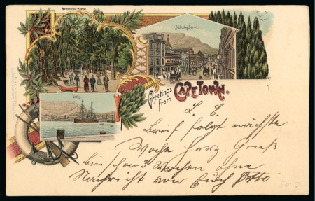 Stamp of Large Lots and Collections » Picture Postcards All World - Postal Stationery: 1897-1953 Group of 98 illustrated items