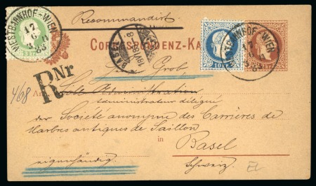 Stamp of Large Lots and Collections All World: 1871-1948 Group of a few hundred covers, noted section