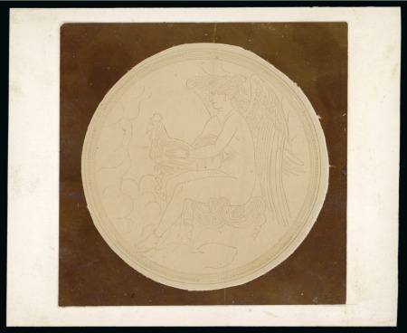 Stamp of Olympics » 1906 Athens 1906 Photographic essay of the central vignette of the 40l in bromide on photographic paper