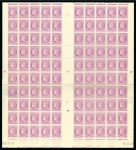 Stamp of France » Émissions à partir de 1900 1945-47, Feuille de 100 timbres ** Y&T n°679 Type