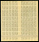 Stamp of France » Émissions à partir de 1900 1945-47, Feuille de 100 timbres ** Y&T n°713 Marianne