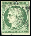 Stamp of France » Collections 1849-1900, Collection de timbres classiques avec une