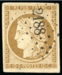 Stamp of France » Collections 1849-1900, Collection de timbres classiques avec une