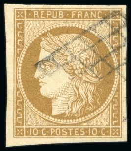 Stamp of France » Collections 1849-1900, Collection de timbres classiques avec une