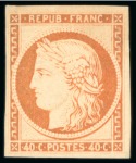 Stamp of France » Collections 1849-1900, Collection de timbres classiques avec une