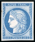 Stamp of France » Collections 1849-1900, Collection de timbres classiques avec une