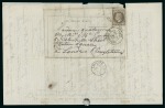 Stamp of France » Guerre de 1870-1871 1870, Mardi 27 décembre, Dépêche-Ballon n°18, affranchissement