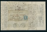 Stamp of France » Guerre de 1870-1871 1870, 7 décembre, Journal "Le Soir" n°9 transporté