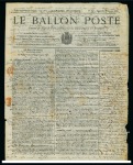 Stamp of France » Guerre de 1870-1871 Dimanche 22 janvier 1871, Le Ballon-Poste n°21, cachet